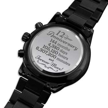 12th Anniversary Black Watch - Love You This Much